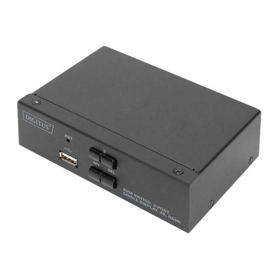 DIGITUS DS12870 KVM audio USB switch 2 x KVM audio DS12870