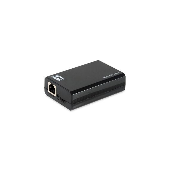 LevelOne Gigabit PoE bt to USBC PD 3.0 Splitter. POS5001
