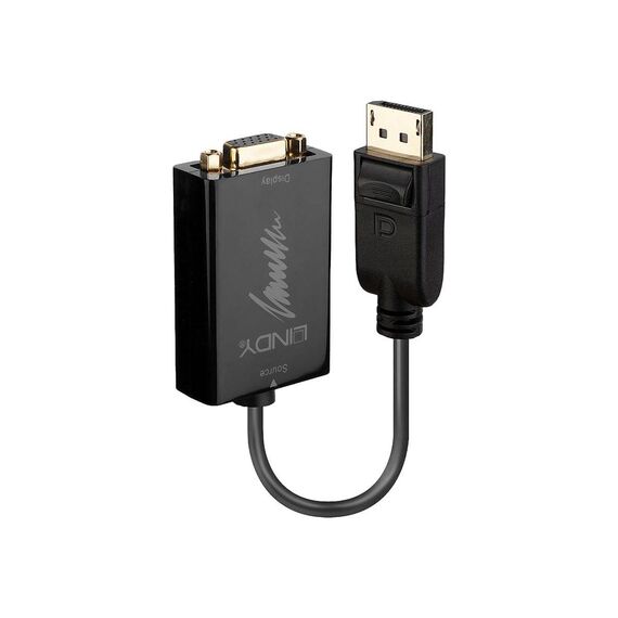 Lindy DisplayPort to VGA Adapter External video adapter 41006