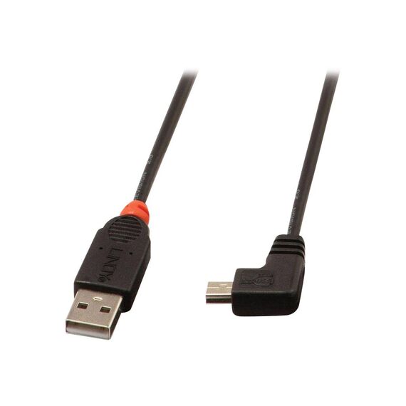 Lindy USB cable USB (M) to miniUSB Type B (M) USB 2.0 2m 31972