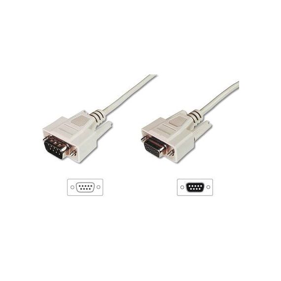 ASSMANN Serial extension cable DB9 (F) to DB9 AK610203100E