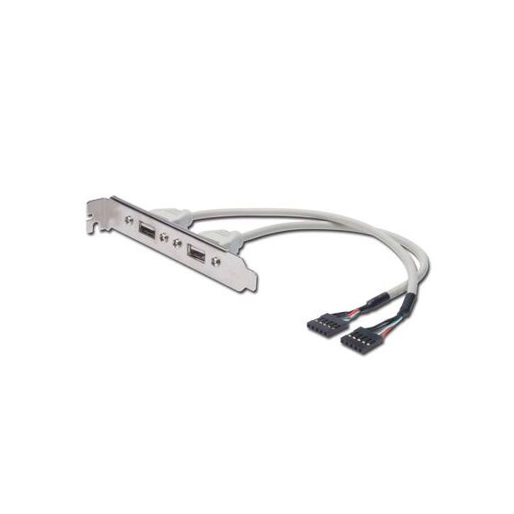 ASSMANN USB panel 5 pin inline (F) to USB (F) AK300301002E