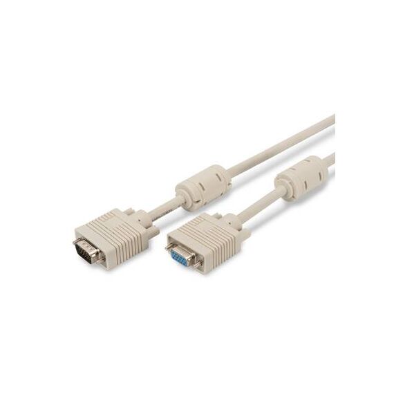 ASSMANN VGA extension cable HD15 (VGA) (F) 5m AK310203050E