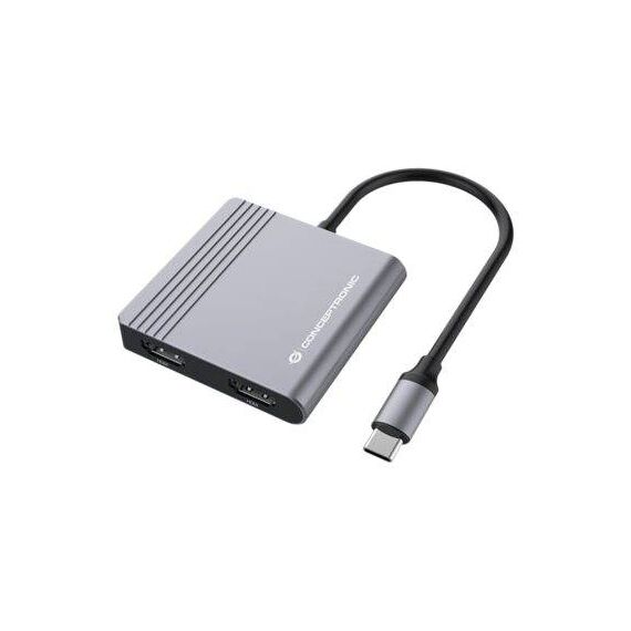 Conceptronic Docking station USBC 2 x DONN13G