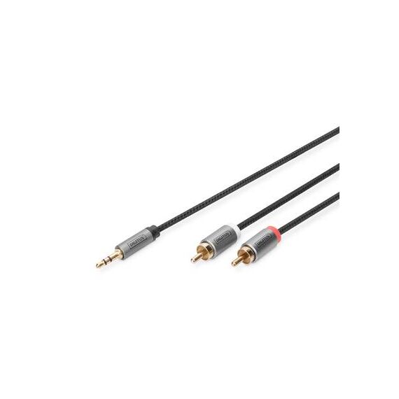 DIGITUS Audio cable RCA male to stereo mini 1.8m DB510330018S