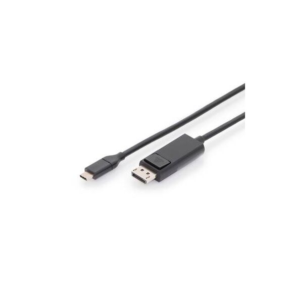 DIGITUS DisplayPort cable 24 pin USBC (M) to AK300333020S