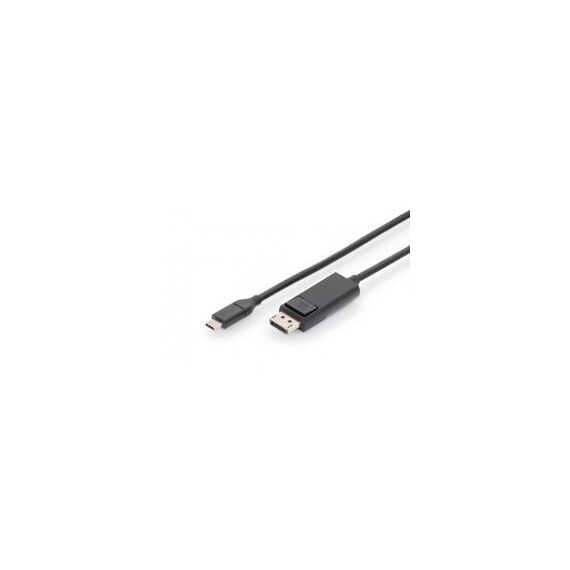DIGITUS DisplayPort cable 24 pin USBC (M) to AK300333020S
