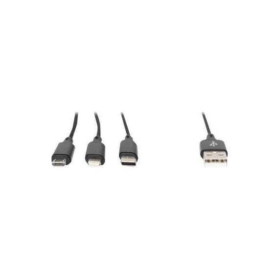 DIGITUS Lightning cable USB male to MicroUSB AK300160010S