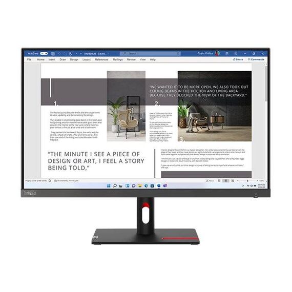 Lenovo ThinkVision S27i-30 LED monitor 27 1920 x 63DFKAT4UK