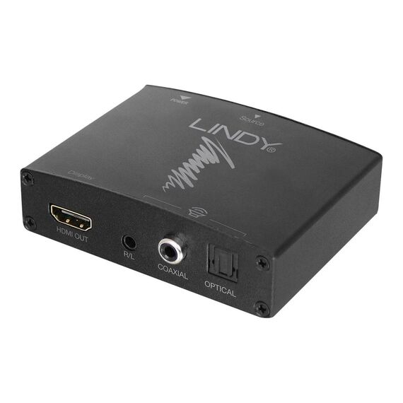 Lindy HDMI 4K Audio Extractor with bypass HDMI audio 38167