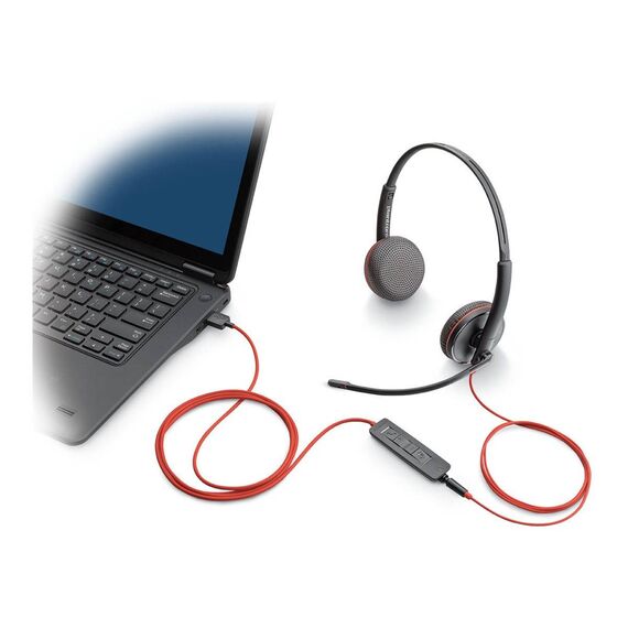 Poly Blackwire 3225 Blackwire 3200 Series headset 8X229A6