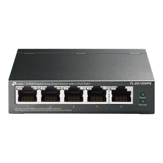 TPLink TLSG105MPE V1.60 Switch 5 x 101001000 TLSG105MPE