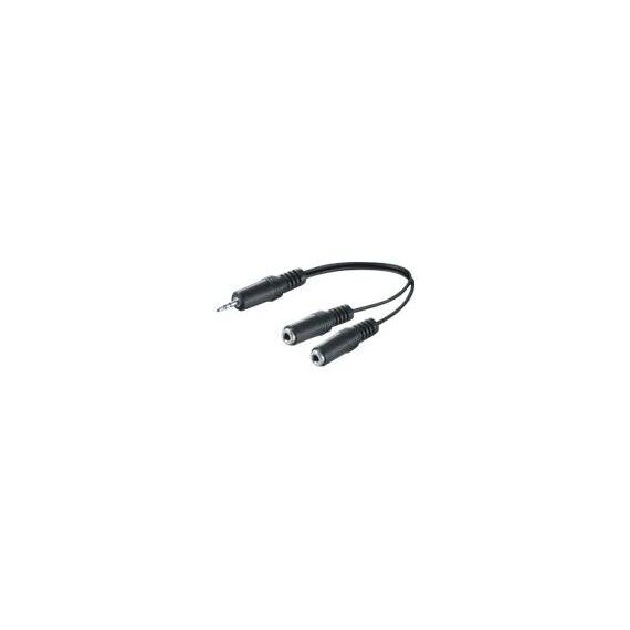 MCAB Audio splitter stereo mini jack male to stereo 7200119
