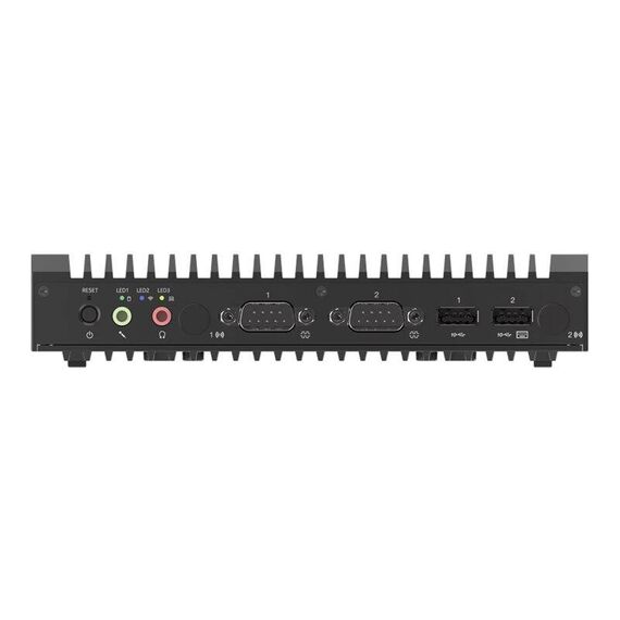 Lenovo ThinkEdge SE10 12NH - USFF - Atom x6214RE / 1.4 GHz - RAM 4 GB - SSD 256 GB - TCG Opal Encryption 2, NVMe - UHD Graphics - GigE, 2.5 GigE - WLAN: 802.11a/b/g/n/ac/ax, Bluetooth 5.1 - no OS - monitor: none - black - TopSeller