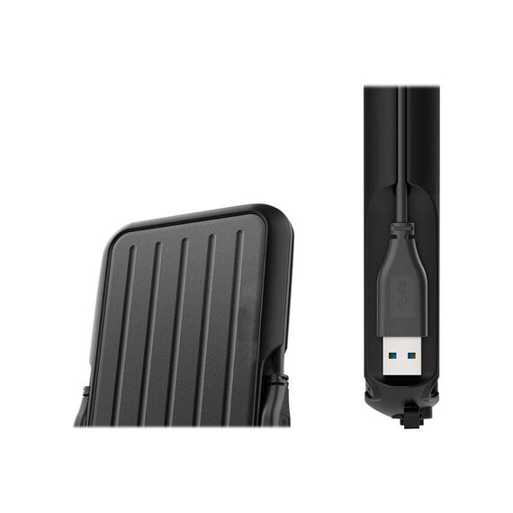 SILICON POWER Armor A66 - Hard drive - 5 TB - external (portable) - 2.5" - USB 3.2 Gen 1 - black