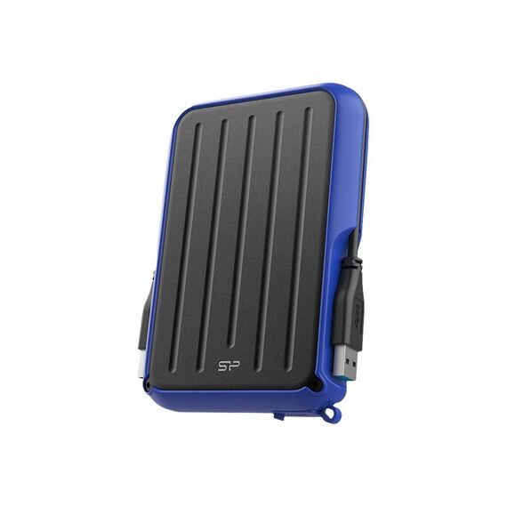 SILICON POWER Armor A66 - Hard drive - 4 TB - external (portable) - 2.5" - USB 3.2 Gen 1 - blue