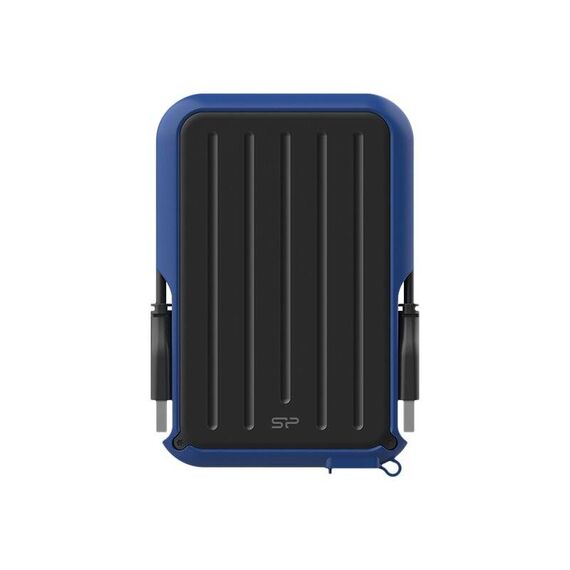 SILICON POWER Armor A66 - Hard drive - 4 TB - external (portable) - 2.5" - USB 3.2 Gen 1 - blue