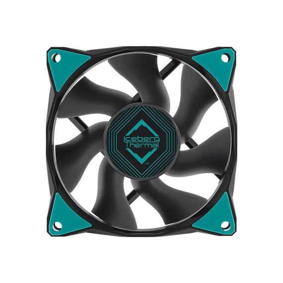 Iceberg Thermal IceGale - Case fan - 80 mm - blac | ICEGALE08-C0A