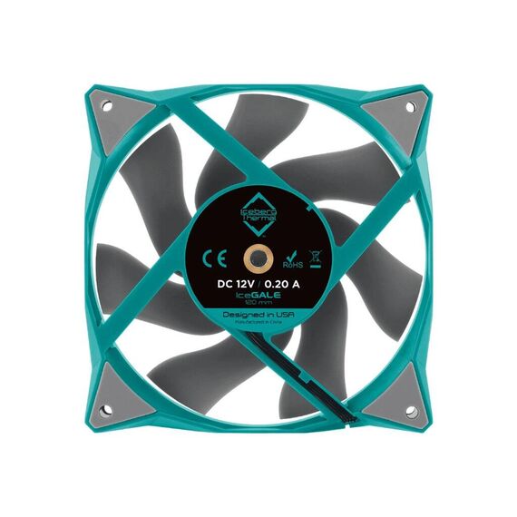 Iceberg Thermal IceGale - Case fan - 120 mm - gre | ICEGALE12-A3A