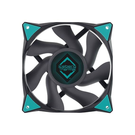 IceGale - Case fan - 120 mm - black (pack of 3) | ICEGALE12-C3A
