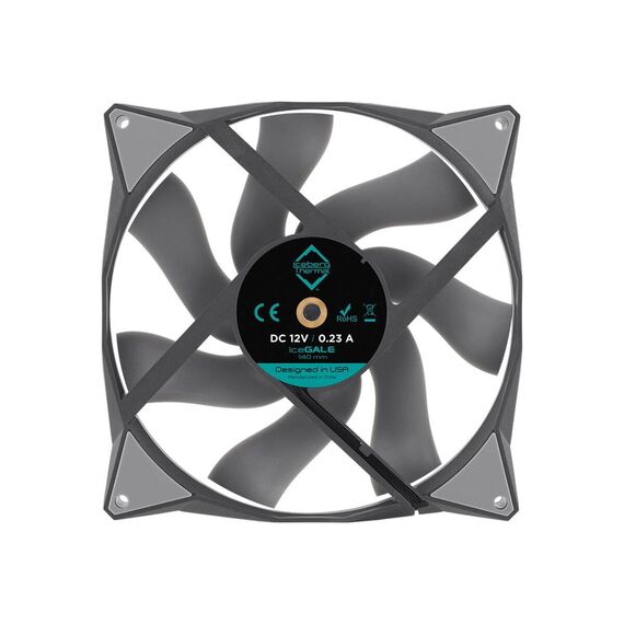 Iceberg Thermal IceGale - Case fan - 140 mm - gre | ICEGALE14-B2A