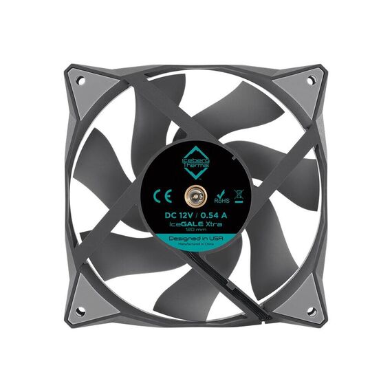 Iceberg Thermal IceGale Xtra - Case fan - 120 mm | ICEGALE12X-B3A