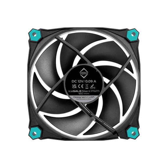 Iceberg Thermal IceGale - Case fan - 120 mm - | ICEGALE12P-BBT-3A