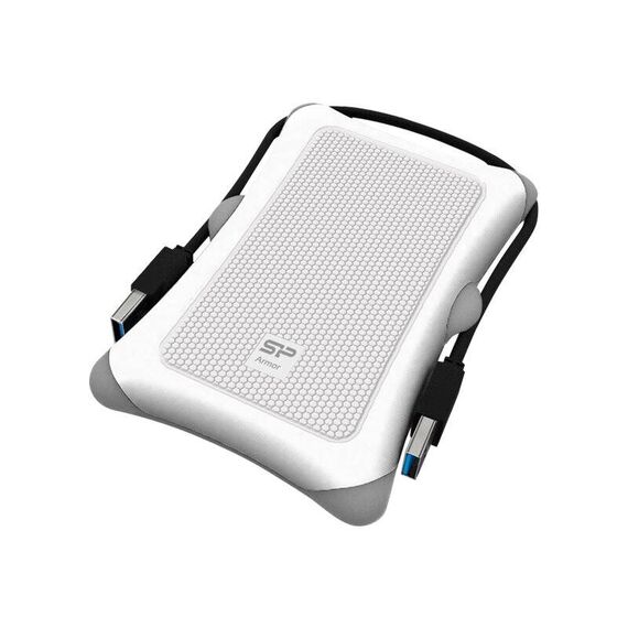 SILICON POWER Armor A30 - Hard drive - 2 TB - external (portable) - 2.5" - USB 3.0 - white