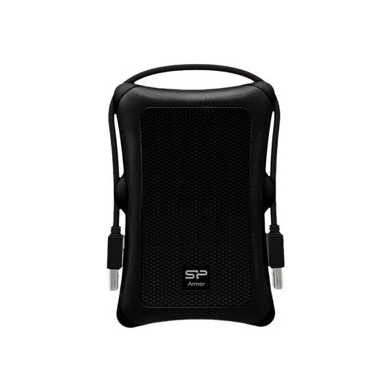 SILICON POWER Armor A30 - Hard drive - 1 TB - external (portable) - 2.5" - USB 3.2 Gen 1 - black