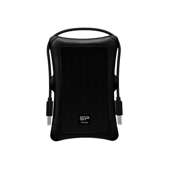 SILICON POWER Armor A30 - Hard drive - 2 TB - external (portable) - 2.5" - USB 3.2 Gen 1 - black