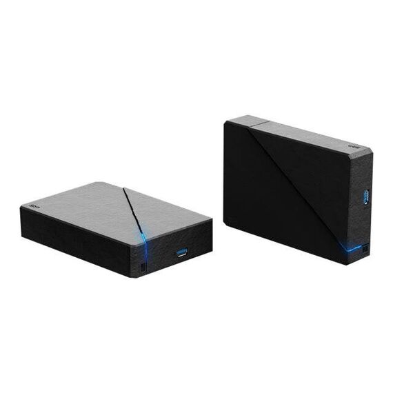 SILICON POWER Stream S07 - Hard drive - 6 TB - external (desktop) - USB 3.1 Gen 1 - 256-bit AES - black