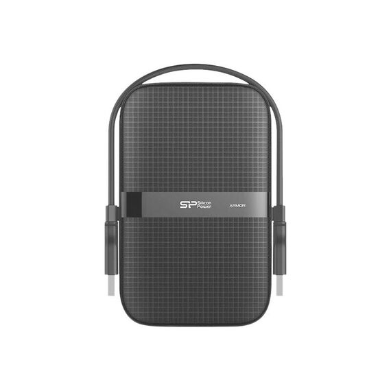 SILICON POWER Armor A60 - Hard drive - 4 TB - external (portable) - 2.5" - USB 3.2 Gen 1 - black