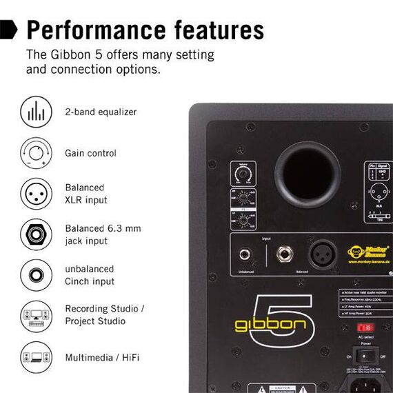 Monkey Banana Gibbon 5. Speaker  2-way 230329