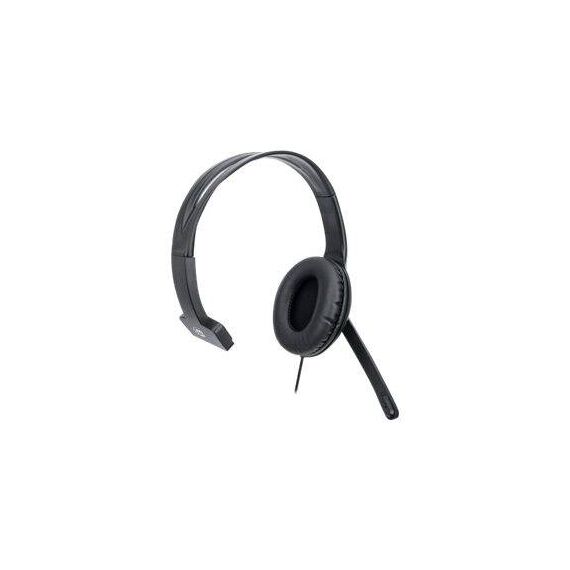 Manhattan Mono Over-Ear Headset (USB), Microphone Boom ( | 179874