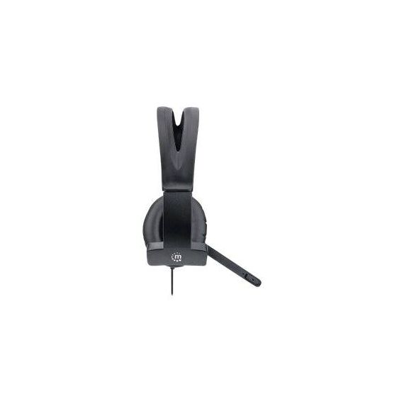 Manhattan Mono Over-Ear Headset (USB), Microphone Boom ( | 179874