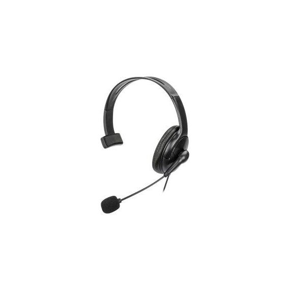 Manhattan Mono Over-Ear Headset (USB), Reversible Microp | 180849