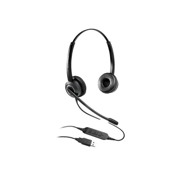 Grandstream GUV3000 - GUV Series - headset - on-ear - wired - USB
