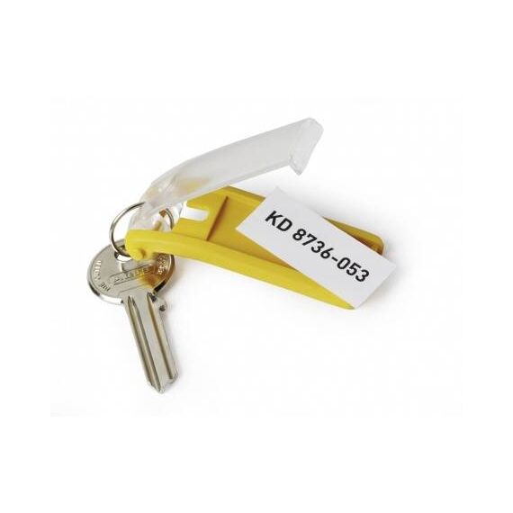 Durable Key Clip - Yellow - 25 mm - 68 mm - 6 pc(s) 195704