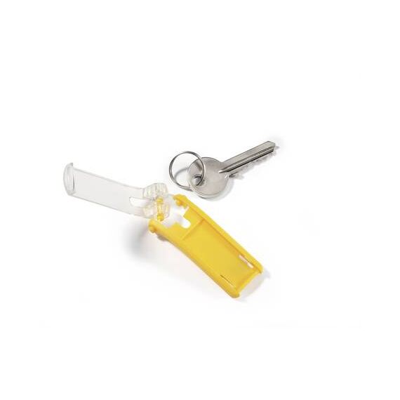 Durable Key Clip - Yellow - 25 mm - 68 mm - 6 pc(s) 195704