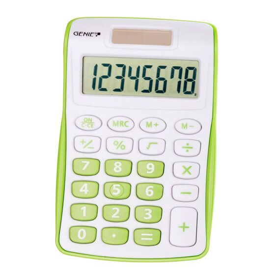 Genie 120 G - Pocket - Display - 8 digits - 1 lines 12496