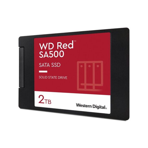 WD Red SA500 WDS200T2R0A - SSD - 2 TB - internal - 2.5" - SATA 6G