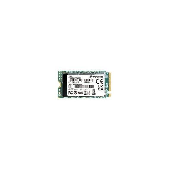 Transcend TS2TMTE400S - SSD - 2 TB - internal - M.2 2242 - PCIe 3