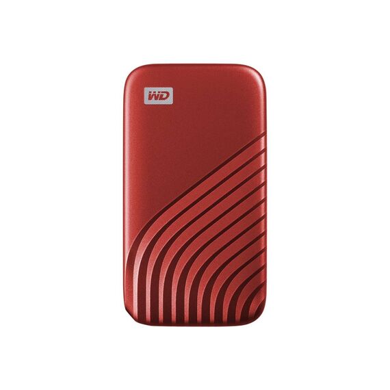 WD My Passport SSD 2TB external red WDBAGF0020BRDWESN