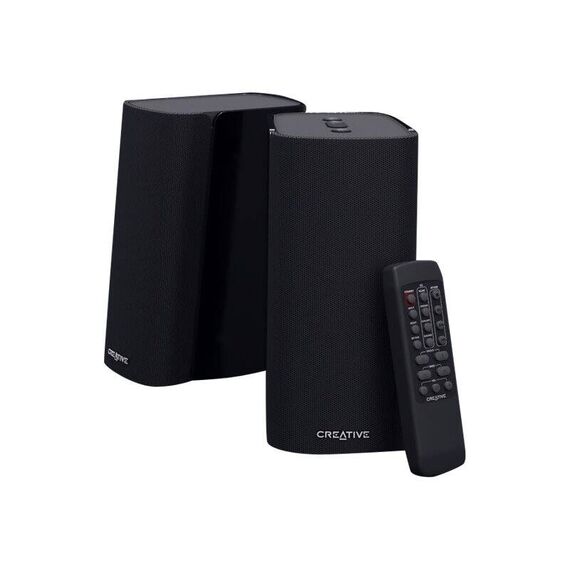Creative T100 - Speakers - for PC - wireless - Bl | 51MF1690AA000