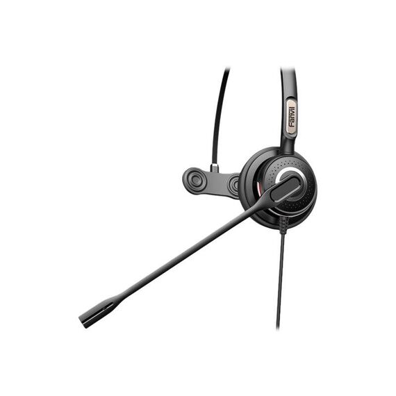 Fanvil HT201 - Headset - on-ear - wired - Quick Disconnect - blac