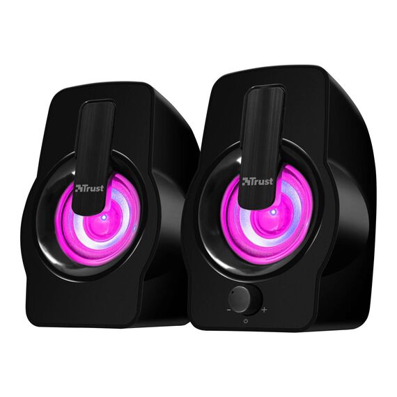 Trust Gemi RGB - Speakers - for PC - 6 Watt (Total) - bla | 22948