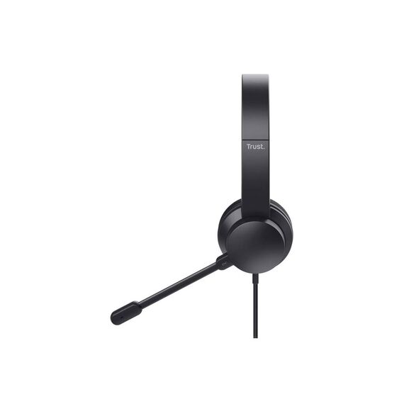 Trust HS-260 - Headset - on-ear - wired - USB-A - black | 25334