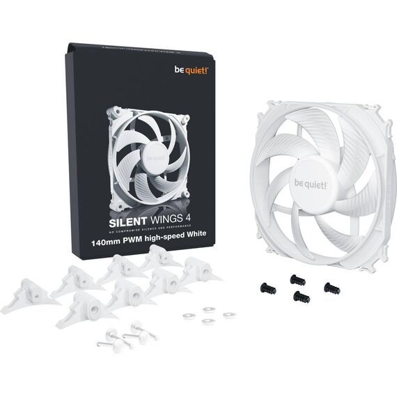 be quiet! Silent Wings 4 PWM High-Speed White, 140mm BL117