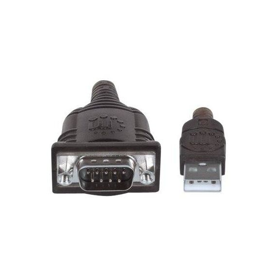 Manhattan USB-A to Serial Converter cable, 45cm, Male to | 151801