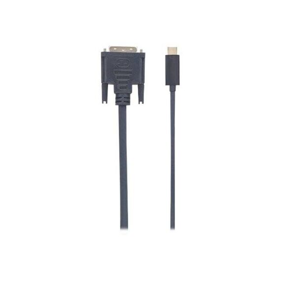 Manhattan USB-C to DVI-D Cable, 1080p@60Hz, 2m, Male to  | 152457